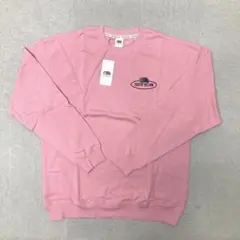 新品　FRUIT OF THE LOOM トレーナー　長袖　ピンク　Mサイズ