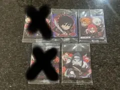 ナルト忍界シールウエハース4 暁 サスケ セット 購入特典あり！