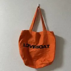 LOVE BOAT キャンバストート　オレンジ