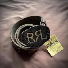 RRL ダブルアールエル レザーベルト SOLID BRASS　32 イタリア製 RRL ダブルアールエル レザーベルト SOLID BRASS 32 イタリア製 - メルカリ
