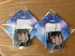 TXT　バンダイ　ビジュアルスクエアフォトシールケース　スビン　2枚セット