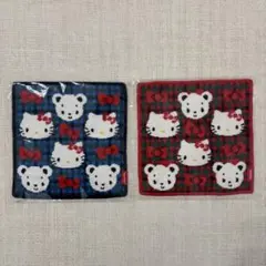 タオルハンカチ〈ハローキティ × familiar〉 2枚セット - メルカリ