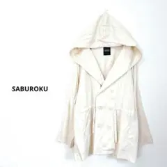 SABUROKU サブロク　ダブルブレスト　フードコート　春秋　スプリングのサムネイル