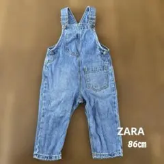 ZARA デニムオーバーオール 86cm