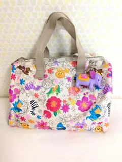 LeSportsac ディズニーコラボ トートバッグ イッツアスモールワールド
