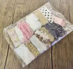 リボン・レース　ヘアアクセサリーハンドメイド素材に