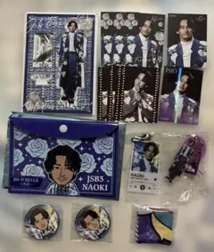 小林直己 NAOKI アクスタ フォトカ ガチャ ポーチくじ 缶バッジ 3連