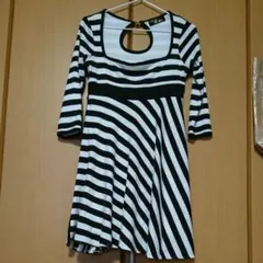 CECIL McBEE ボーダーワンピース