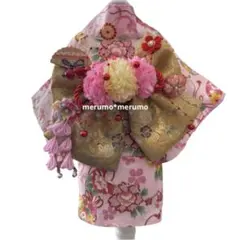 犬服 ハンドメイド着物 Mサイズ 桜柄 ピンク - メルカリ