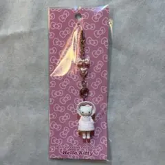 サンリオ　クローゼットコレクション　ストラップ　ハローキティ　おめかし　足長