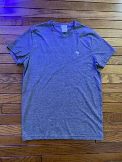 アバクロ　クルーネックTシャツ　グレー　S