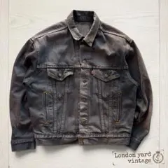 USA製 80s Levi’s 黒フェード ボタン裏527#66