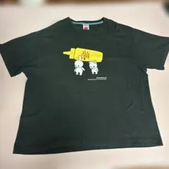 CUNE キューン　シュガーカット　Tシャツ　ブラック　コットン　バックプリント