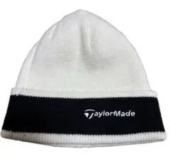 TaylorMade Burner ニット帽 ホワイト/ブラック