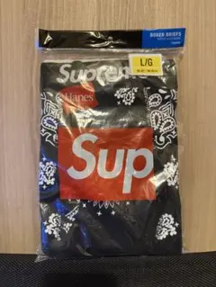 supreme Hanes バンダナ柄 ボクサーパンツ Tシャツ セット - メルカリ