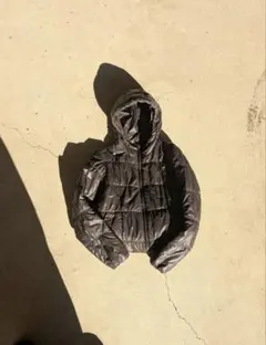 OLD UNIQLOダウンBlack光沢mont-bell似短丈24h以内発送