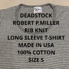 ROBERT P.MILLER アメリカ製 ミラー ロンT 綿 長袖 カットソーのサムネイル