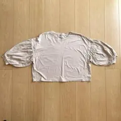 サマンサモスモス　ベージュ　長袖　フリーサイズ