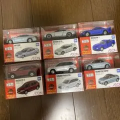 トミカ AEON　バレンタイン限定　 6台セットのサムネイル