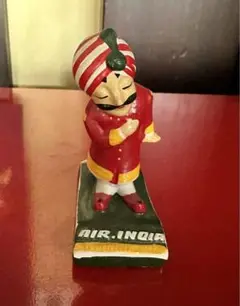 美品！ 70’s インド航空 AIR INDIA ビンテージ マハラジャ TOY ビンテージ AIR-INDIA エア・インディア マハラジャ君 人形
