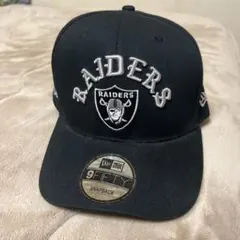 RAIDERS スナップバックキャップ ブラック