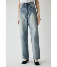 MOUSSY【HW DAMAGE LOOSE STRAIGHT】