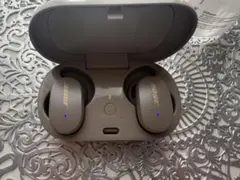 BOSE ワイヤレスイヤホン グレー 充電ケース付き