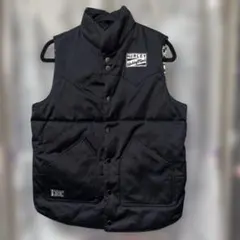 ♬ 値下げします^_^HURLEY ブラック キルティングベスト　Lサイズ