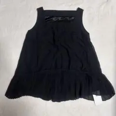 【新品】AZUL ノースリーブ ブラウス black