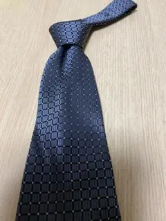 SETISSIMA ダークグレー チェック柄 ネクタイ　新品