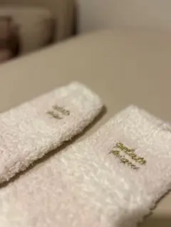 ジェラートピケ もこもこ ルームソックス