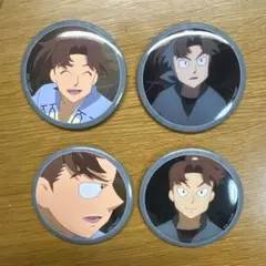 忍たま乱太郎 最強の軍師 山田利吉 缶バッジ 4個セット