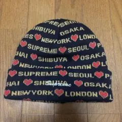 Supreme ニット帽 ハートビーニー
