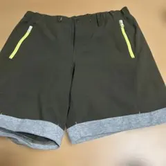 アディダス　メンズ　短パン　ハーフパンツ　トレーニング　スポーツ　カーキ