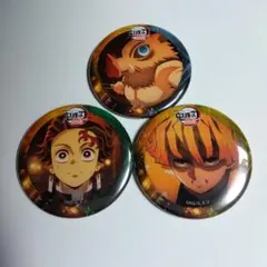 鬼滅の刃 無限城編 決戦の火蓋を切る 缶バッジ 炭治郎 伊之助 善逸