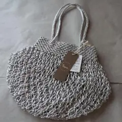 The Bagmati（ザバグマティ） 新品　メッシュバッグ シルバーのサムネイル