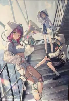 ホロライブ コミケ スタテン startend プレイマット 1 ホロライブコミケ スタテン startend プレイマット 2 - メルカリ