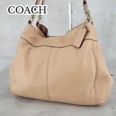 COACH レザー ショルダーバッグ Pink F17116 y2k - メルカリ