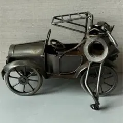 ビンテージ 玩具 クレーン車 アンティーク ブリキ インダストリアル オブジェ ビンテージ トイ クレーン車 アンティーク ブリキ インダストリアル