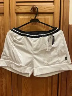 Prince WL7316 ホワイトショートパンツ L