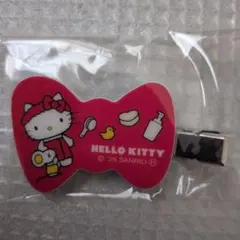 ハローキティ ヘアピン 赤