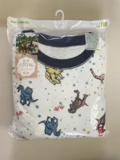 UNIQLO ユニクロ　キルトパジャマ　110 アニア　恐竜