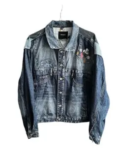 Desigual X Disney ミッキーマウス デニムジャケット デシグアル