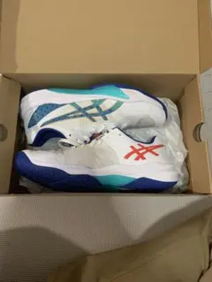 ASICS スカイエリートFF3 ホワイト/ブルー/オレンジ　28.0