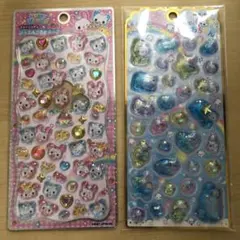 【新商品】ぷくぷくあわわちゃん　ハッピーマーチ　シール　平成レトロ