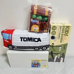 トミカ ぬいぐるみ 消防車 足けり乗用玩具 キックボード まとめ売りのサムネイル