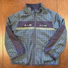 ファミリアチェック柄ナイロンジャケット110