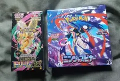 ポケモンカード　MEGAドリームex ニンジャスピナー box ペリペリあり