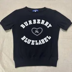 BURBERRY BLUE LABEL 38 ロゴTシャツ ブラックのサムネイル
