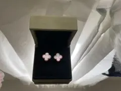 レア♡ ヴァンクリーフアーペル アルハンブラ ピアス グレー 